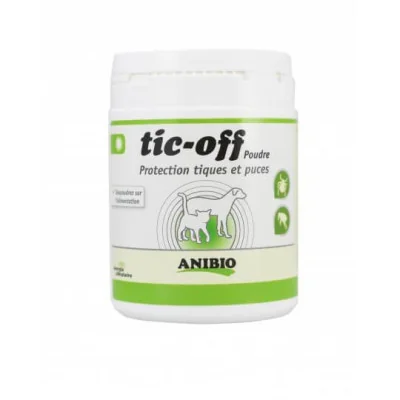 Poudre Alimentaire Anti-puces et Tiques Tic-Off Anibio