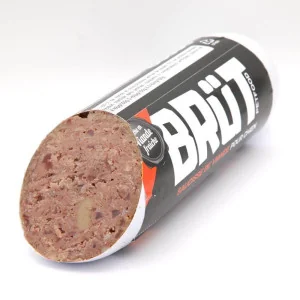 Saucisse pour chien au boeuf brut petfood