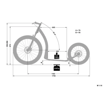 Crussis Cross 9-2: la trottinette tout terrain haut de gamme crussis