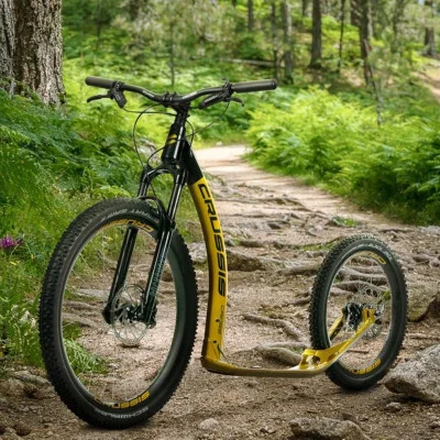 Crussis Cross 9-2: la trottinette tout terrain haut de gamme crussis