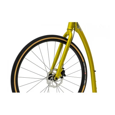 roue avant trottinette kostka jaune