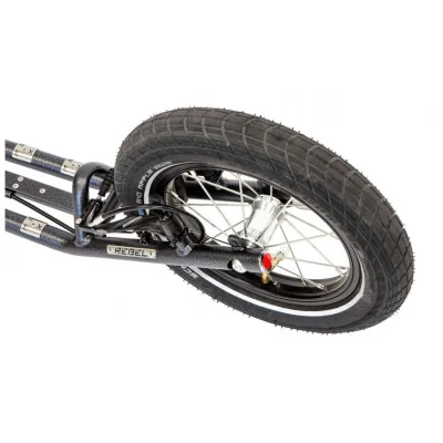 trottinette kostka roue arriere grise