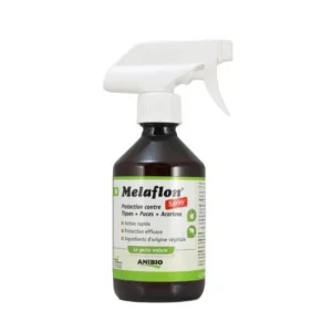 Spray Mélaflon anti tiques et puces Anibio