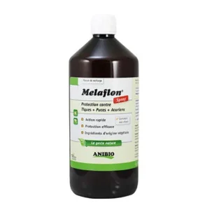 Spray Mélaflon anti tiques et puces Anibio 2