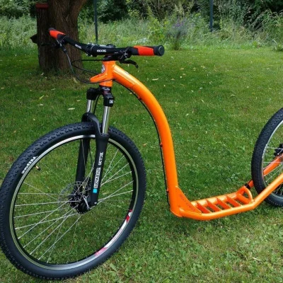orange dogscooter rowerland