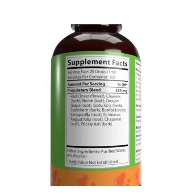 composition bk detox nhv