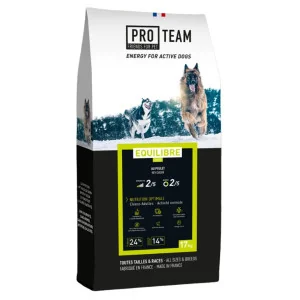 croquettes PRO TEAM Equilibre pour chien adulte
