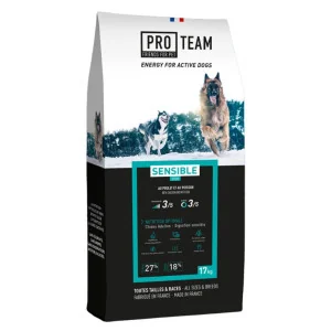 croquettes gamme sensible Pro Team
