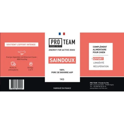 informations supplémentaire Saindoux