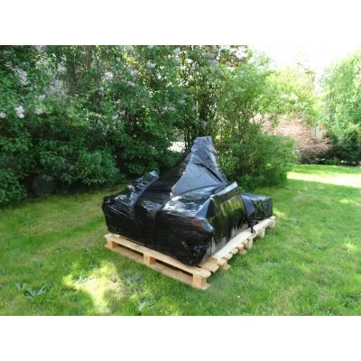kart chien 4 roues sur palette