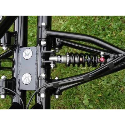 suspension kart 4 roues pour mushing