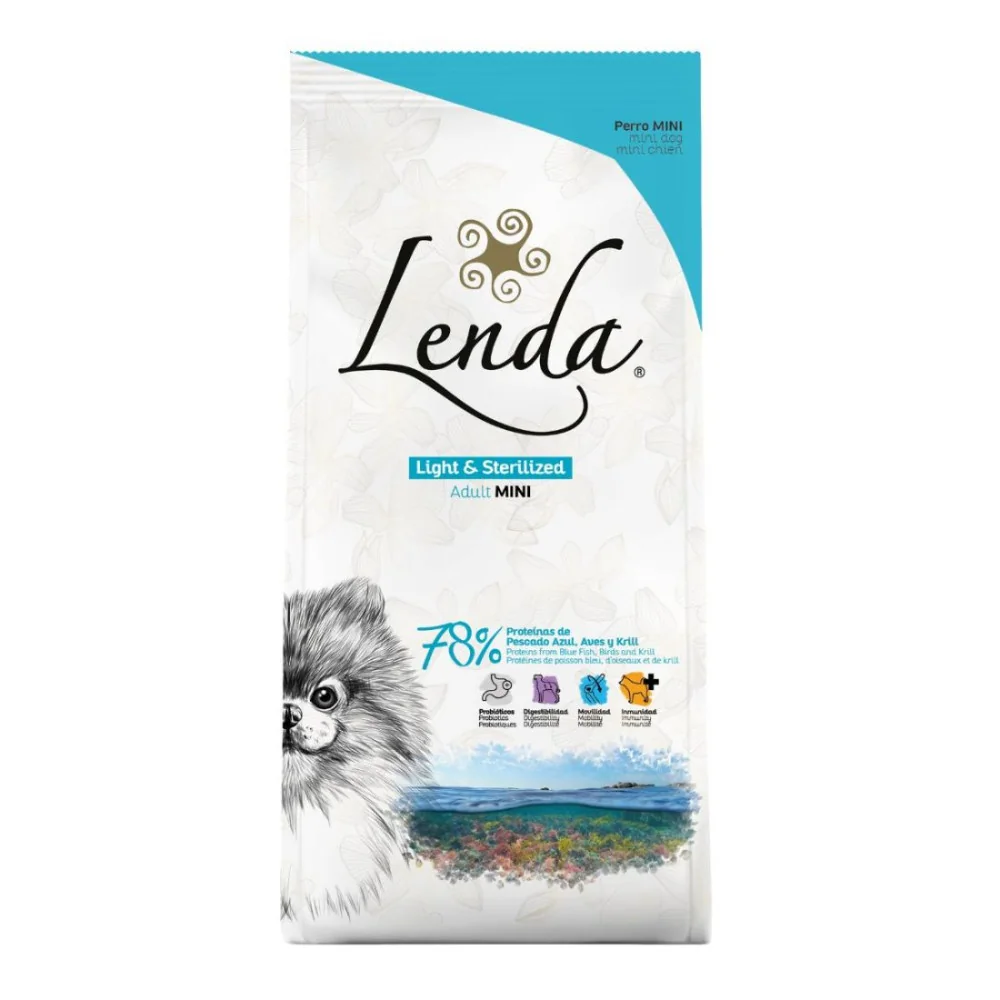 LENDA Chien Mini Light & Sterilized