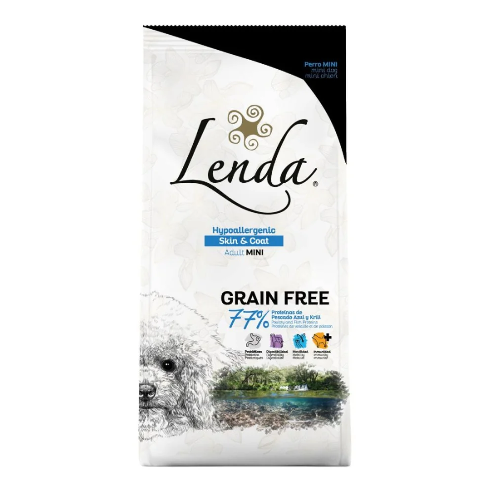 lenda mini grainfree hypoallergenic skin and goat