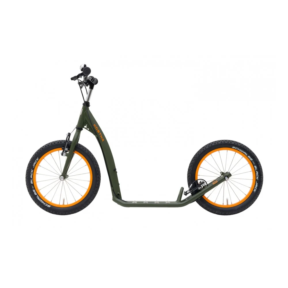 trottinette grande roue enfant kaki