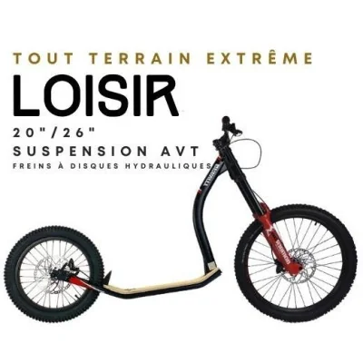 Trottinette Tout Terrain Gravity Dh Iron : La Trott extrême