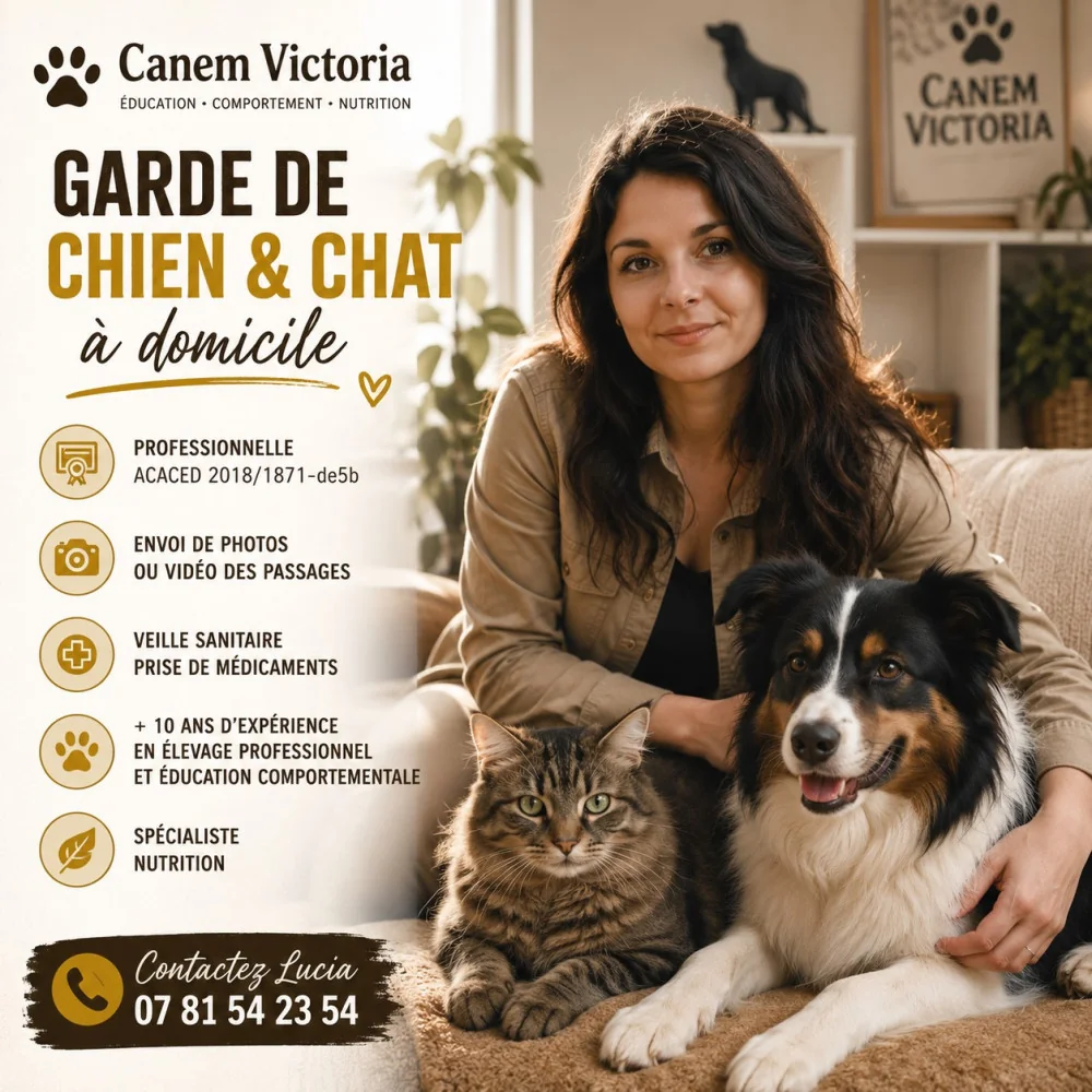 Garde chien chat Toulouse | Visites à domicile – Canem Victoria