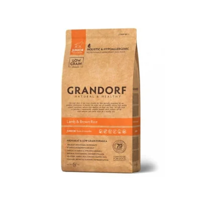 Grandorf Agneau et Riz Brun Junior Toutes Races