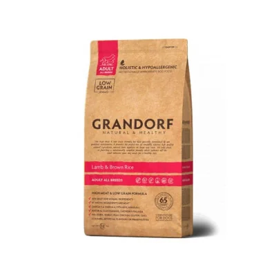 Grandorf Agneau et Riz Complet – Adulte Toutes Races