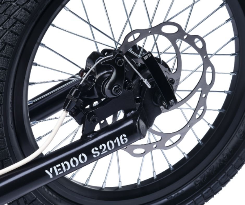 Étrier de frein à disque mecanique sur trottinette tout terrain Canem Victoria