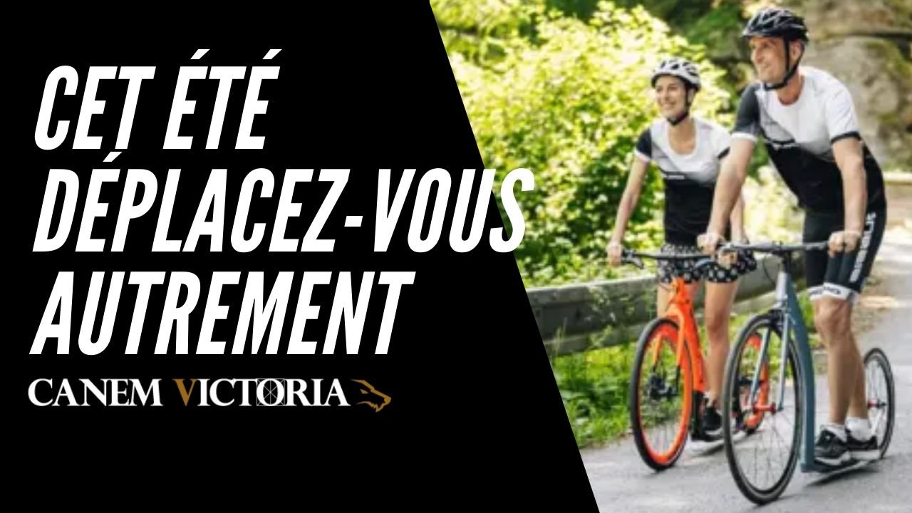 ce déplacer l'été en trottinette