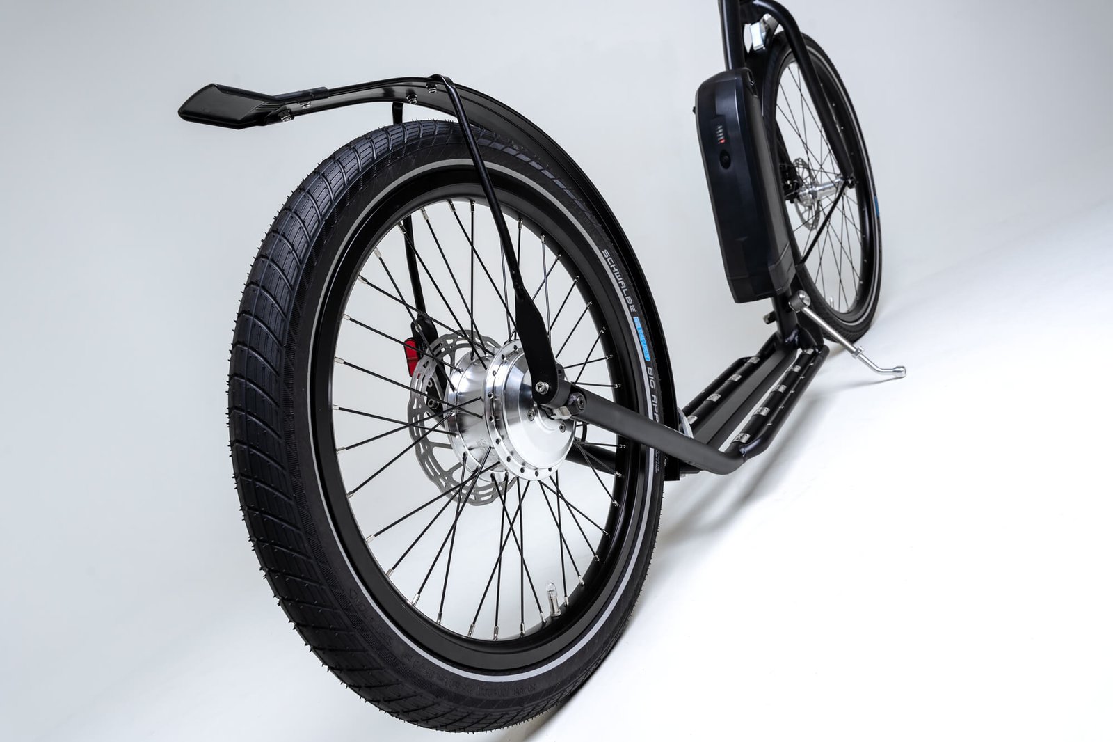 trottinette sur batterie ville