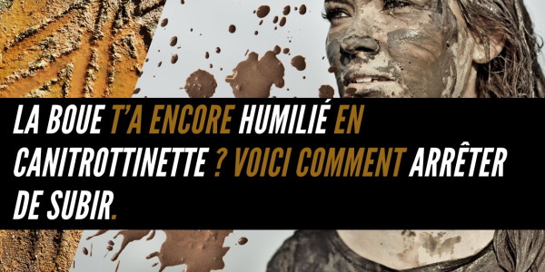 La boue t’a encore humilié en canitrottinette ? Voici comment arrêter de subir.