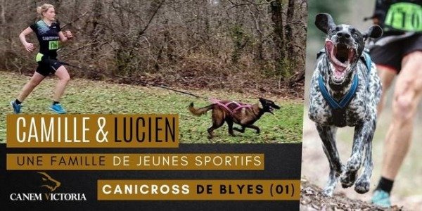 Canicross de Blyes : Podium pour Camille & Lucien !